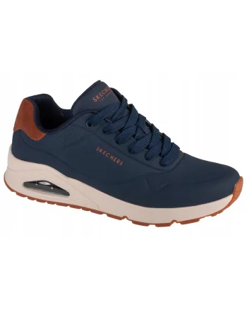 Tenisi barbati  Uno - Suited On Air, bleumarin, textil, cu amortizare Air-Cooled Memory Foam,