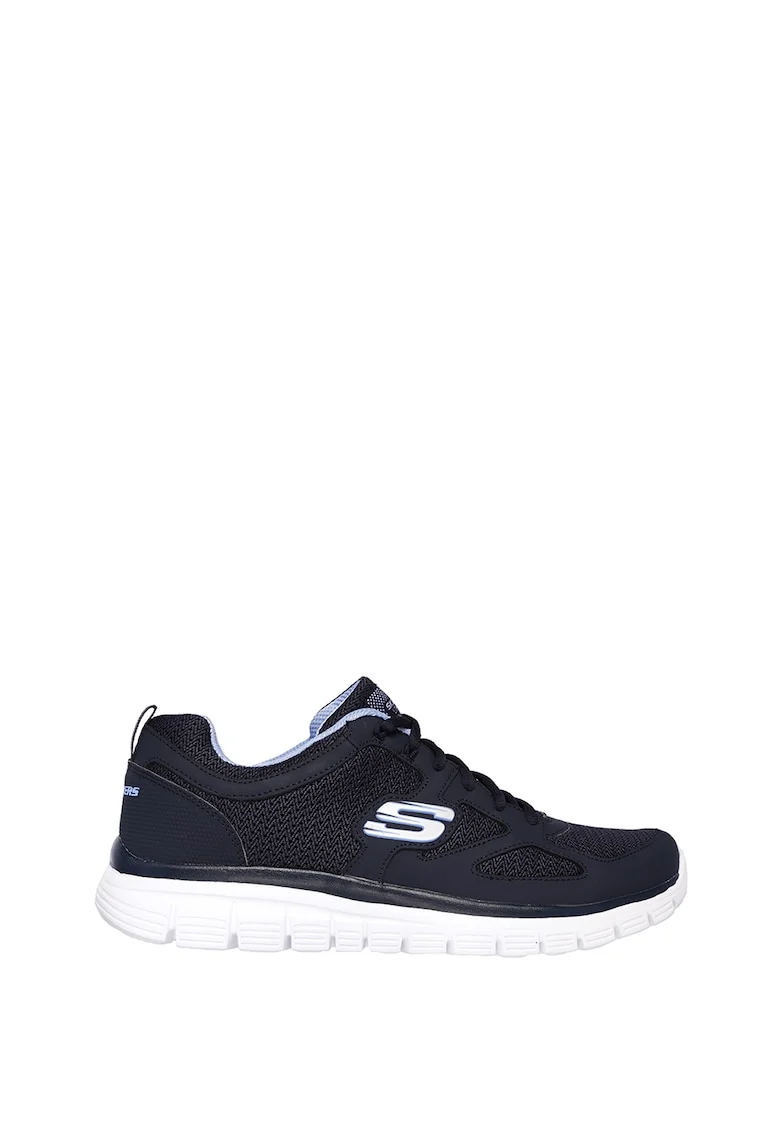 Pantofi sport cu garnitura de piele Burns Agoura, Bleumarin
