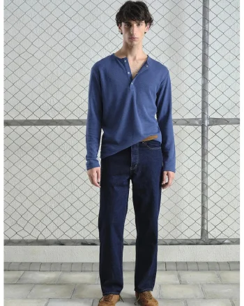 Bluza albastru elastic, Albastru