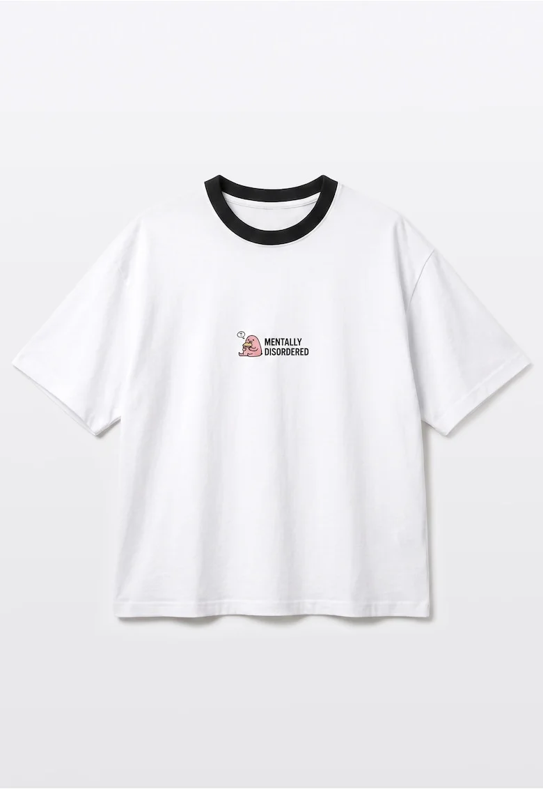 Tricou cu tiv contrastant