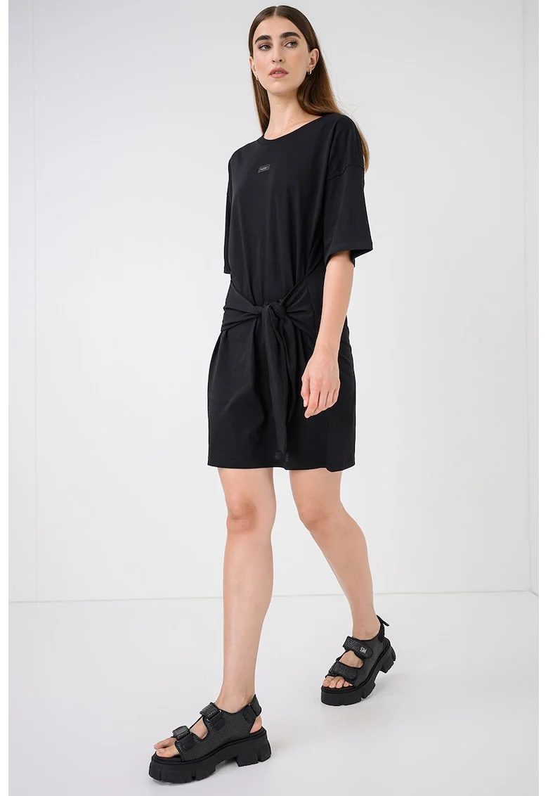 Rochie-tricou mini, Negru