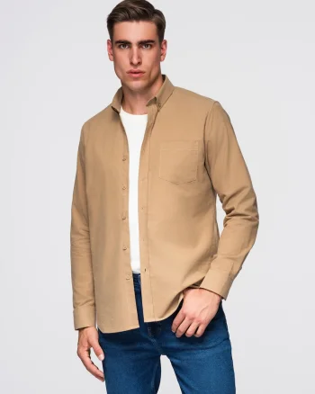 Camasa Regular Fit Button-Down K700, Maro