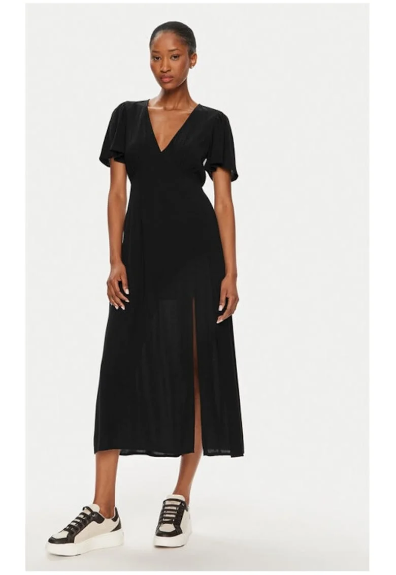 Rochie,  62997, Viscoza, Negru