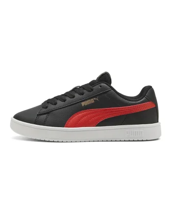 Pantofi sport Rickie Classic de piele ecologica si material textil, Rosu/Negru