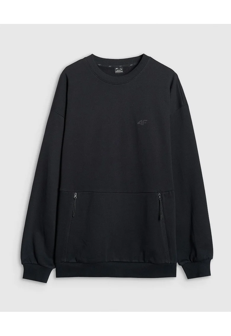 barbati  oversize, bumbac, negru, Negru
