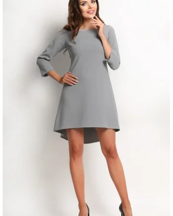 Rochie dama,  Poliester, Gri, A115