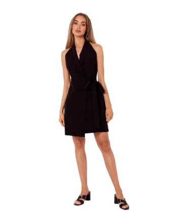 Rochie sacou cu cravata,