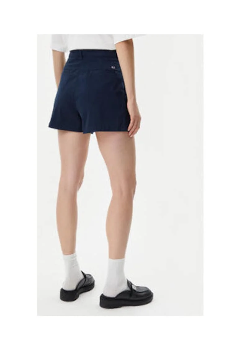 Pantaloni scurti dama,  Bleumarin, 96% bumbac organic, 4% elastan,