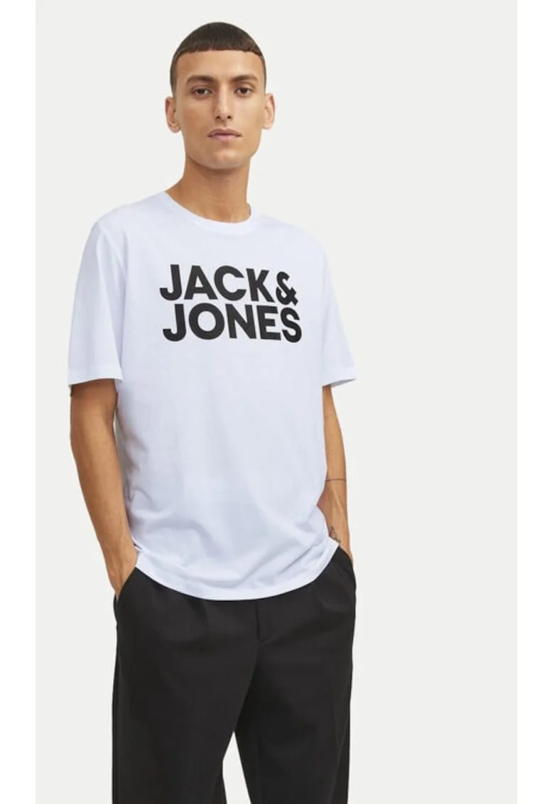Tricou barbati, only&sons, 617331, Alb, Bumbac
