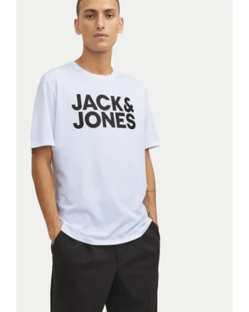 Tricou barbati, only&sons, 617331, Alb, Bumbac