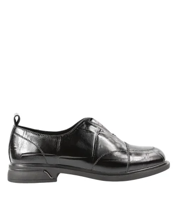 Pantofi casual, dama,  DL70030B negru, Negru