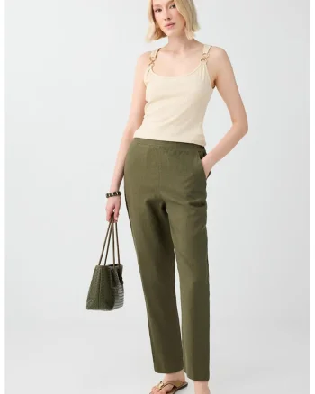 Pantaloni conici de in, Kaki