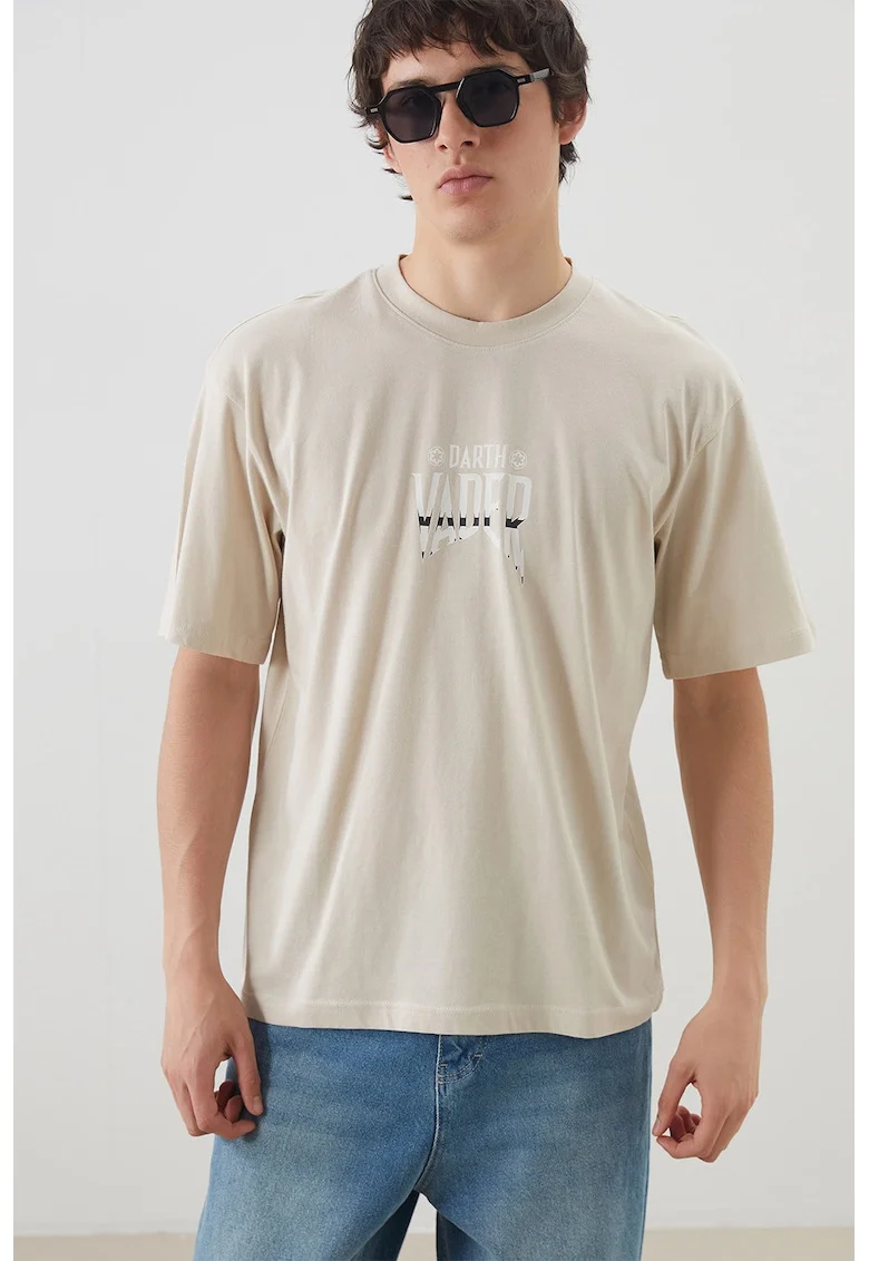 Tricou cu tematica Star Wars, Bej deschis