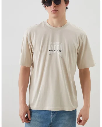 Tricou cu tematica Star Wars, Bej deschis