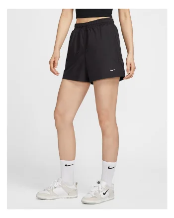 Pantaloni scurti  W NSW MR ESSNTL WVN SHORT FV7557-010, Negru