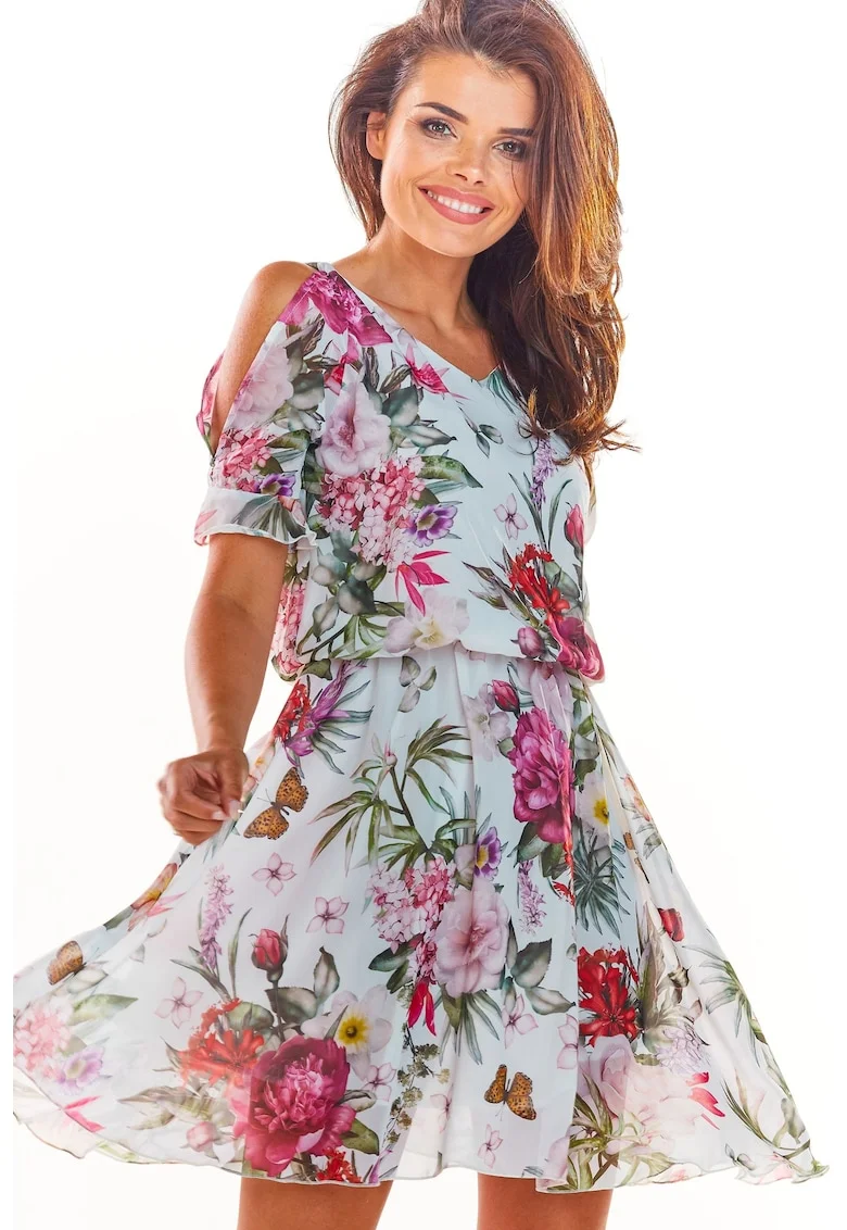 Rochie A295 - Alba