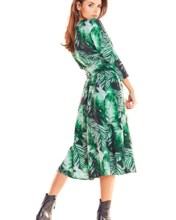 Rochie A313 - Verde
