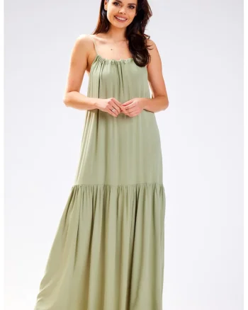 Lunga Rochie Fara maneca A582