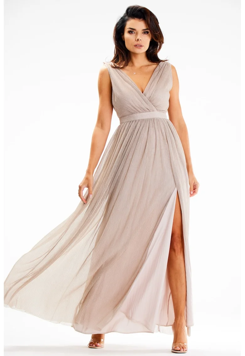 Lunga Rochie Fara maneca A625