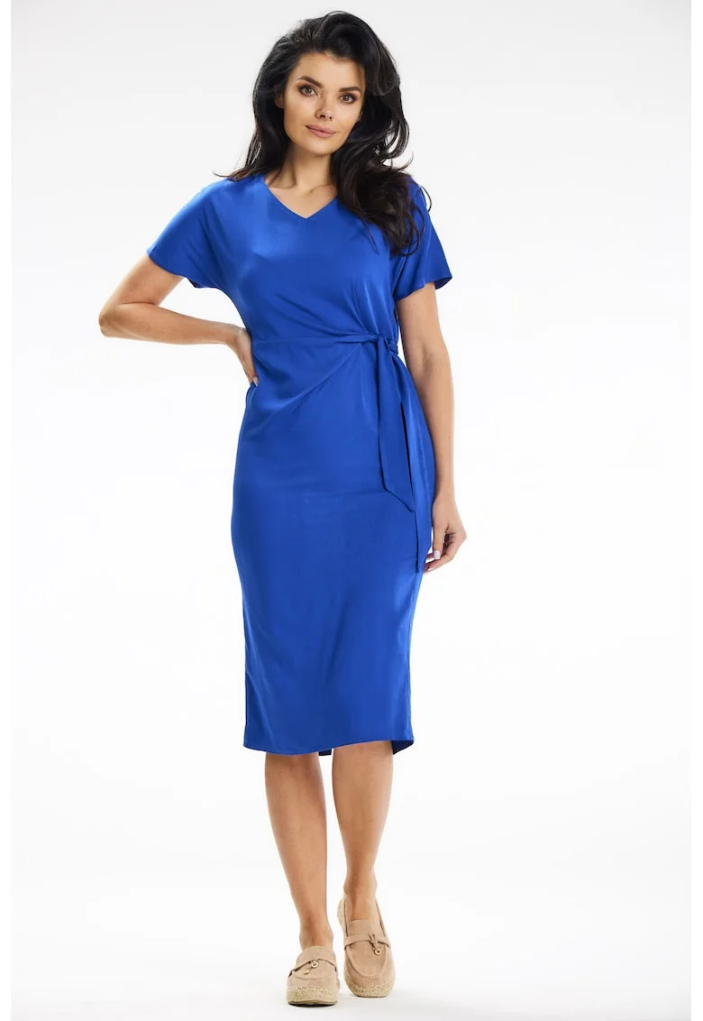 Midi Rochie Maneca scurta Cambrata A641