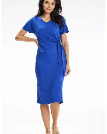 Midi Rochie Maneca scurta Cambrata A641