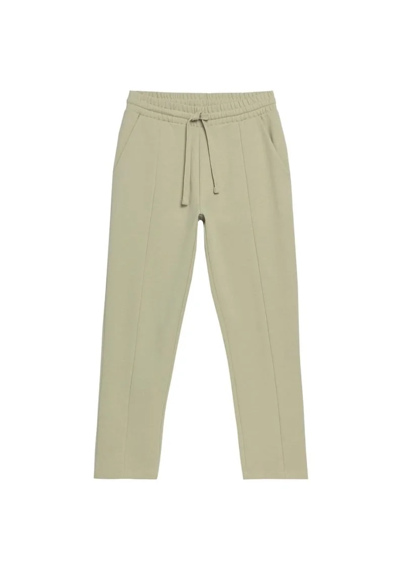 Pantaloni  dama verde deschis 64868, Verde