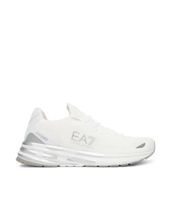Adidasi barbat,  Emporio Armani, tesatura, alb,