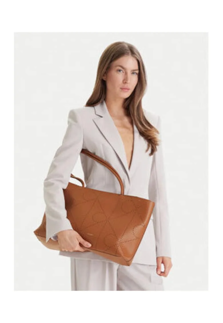 Geanta shopper din piele naturala