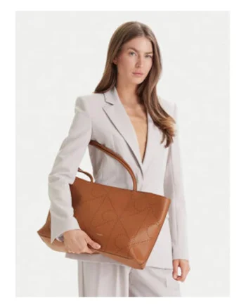 Geanta shopper din piele naturala