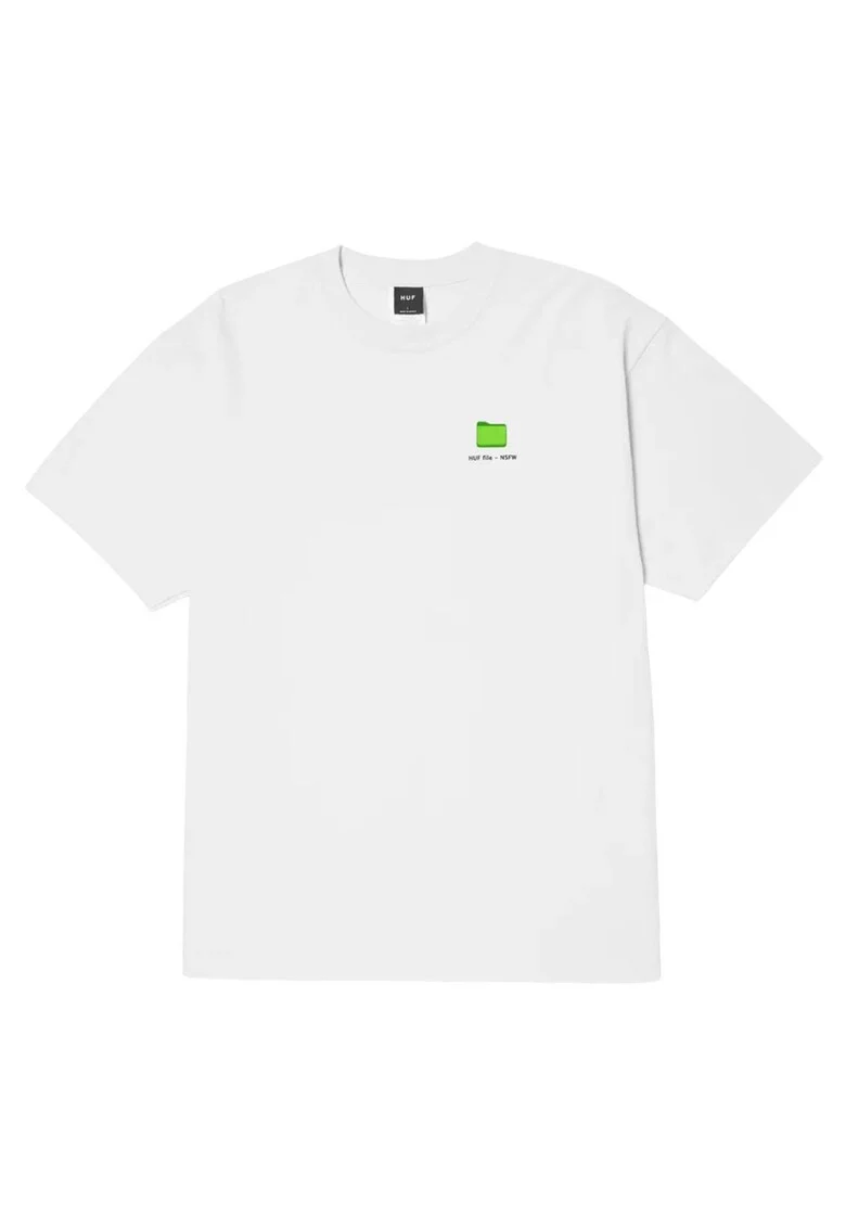 Tricou barbati,  Desktop Tee, alb, bumbac,
