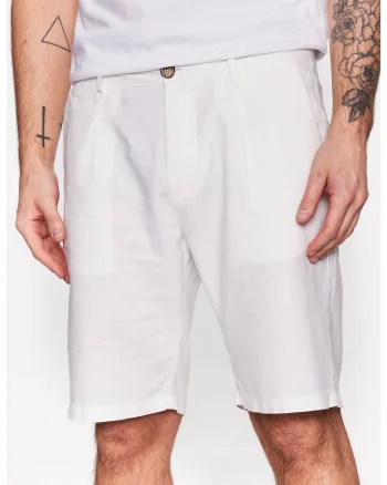 Pantaloni barbati,  Bumbac, Ecru