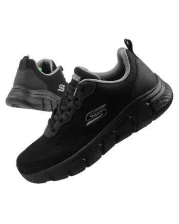 Tenisi  Bobs B Flex pentru barbati, negri la moda