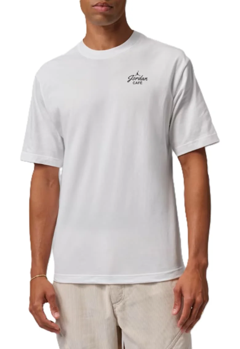 Tricou barbati,  Bumbac, Alb 2