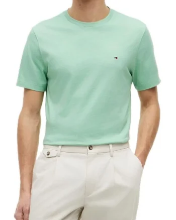 Tricou barbati,  Bumbac,Verde