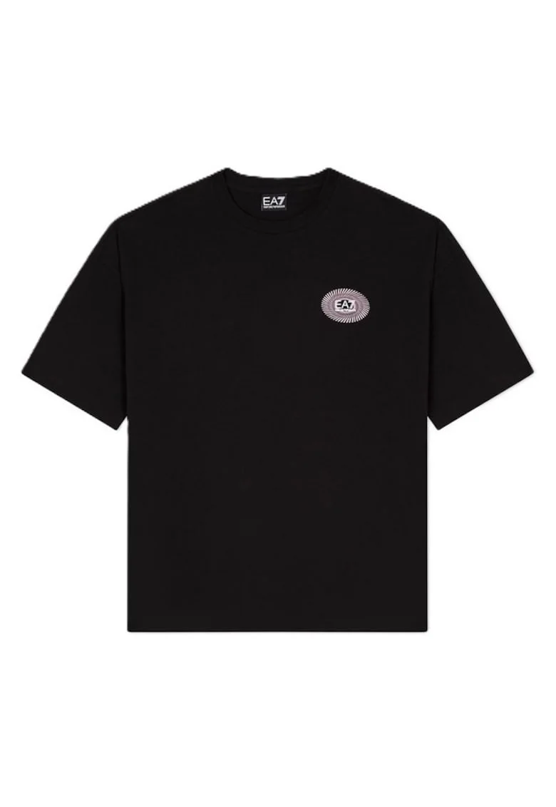 Tricou barbati TRAIN GRAPHIC SERIES M TEE SS DIGITAL,  Bumbac, Negru, Negru
