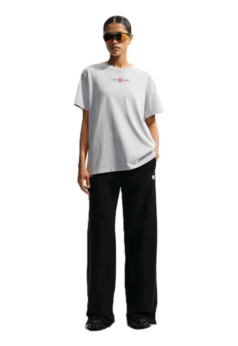 Tricouri dama W NSW CLASSIC BF SHOX TEE,  Bumbac, Alb, Alb
