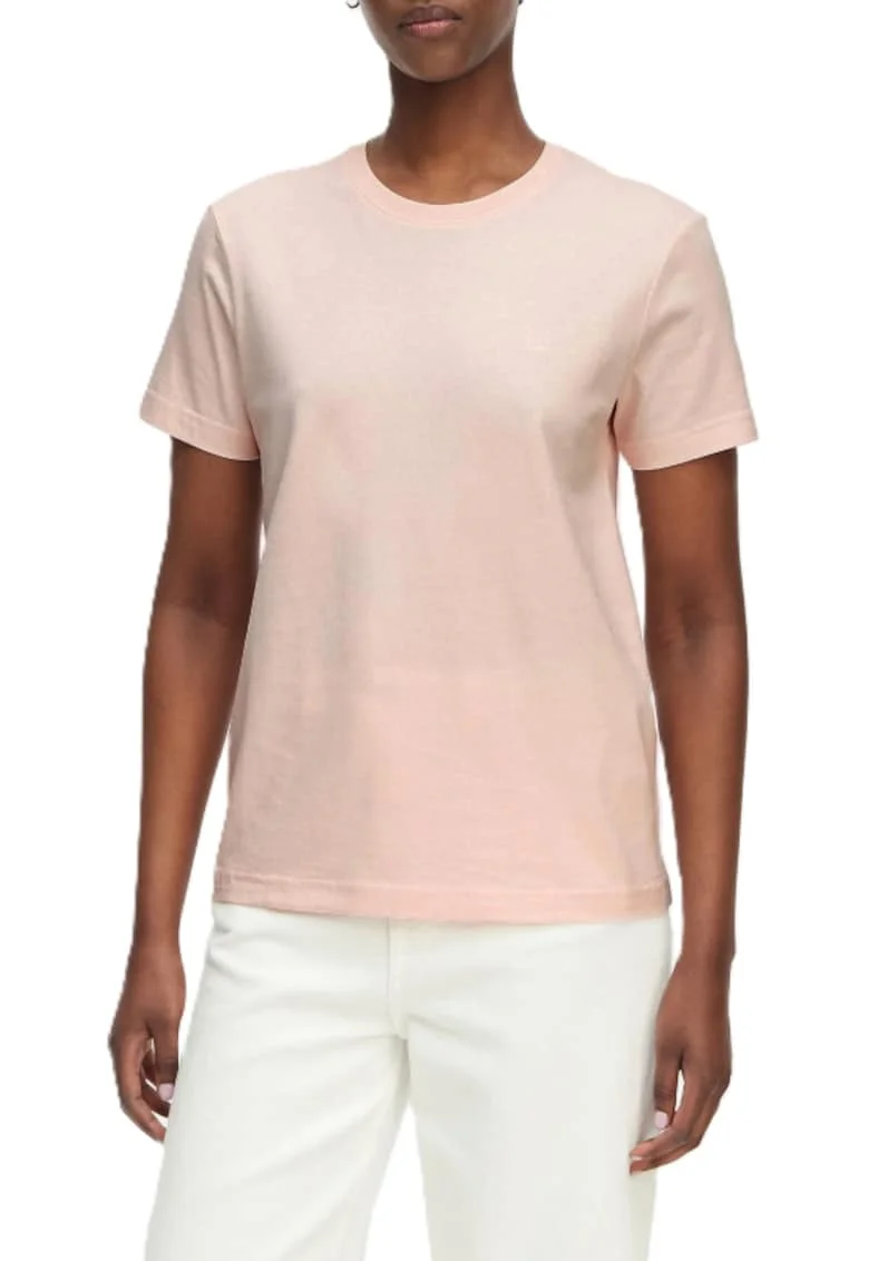 Tricou dama,  Bumbac, Roz, Roz