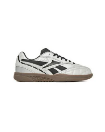 Pantofi sport dama  EO-HAMMER STREET, argintiu, piele naturala, sireturi