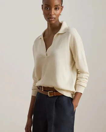 Lauren Ralph Lauren pulover pentru femei, cu bumbac