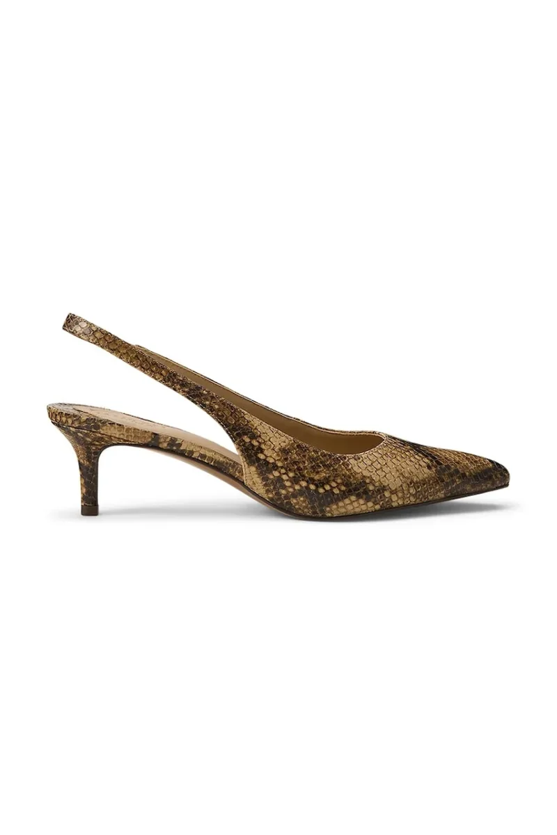 Lauren Ralph Lauren pantofi cu toc stiletto din piele Lolah II
