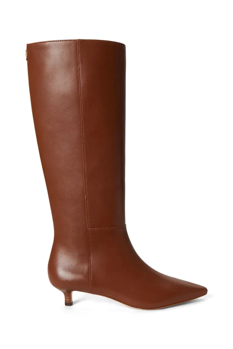 Lauren Ralph Lauren cizme pentru femei din piele Frncsa Tl Hl