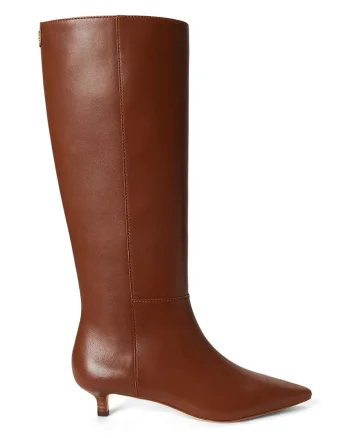 Lauren Ralph Lauren cizme pentru femei din piele Frncsa Tl Hl
