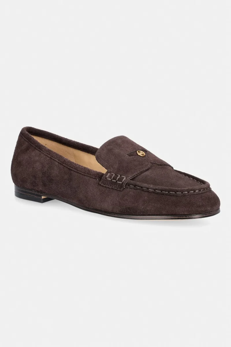 MICHAEL Michael Kors mocasini pentru femei din piele întoarsă Jennings Loafer