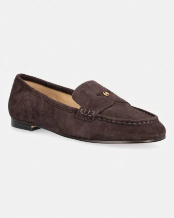 MICHAEL Michael Kors mocasini pentru femei din piele întoarsă Jennings Loafer