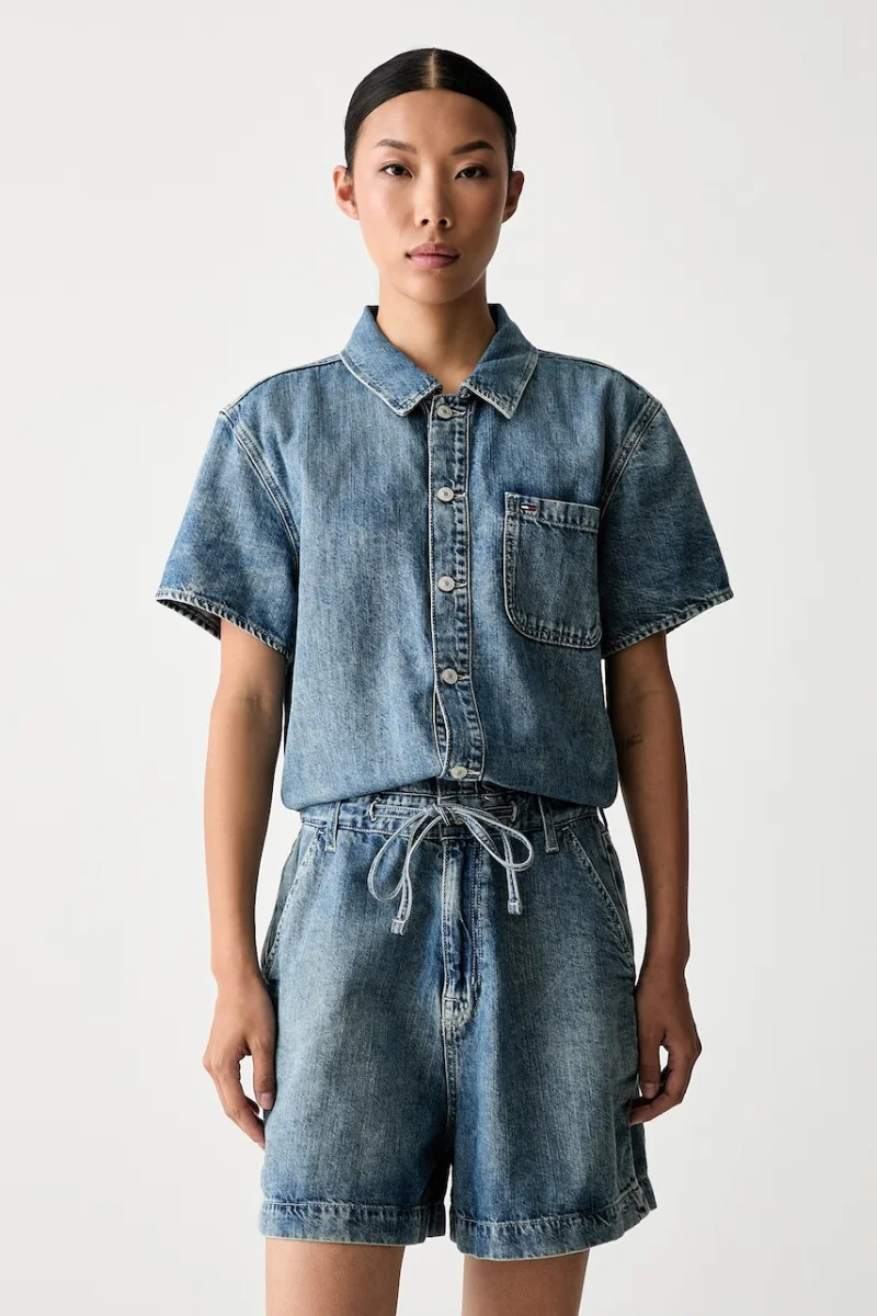 Tommy Jeans salopetă pentru femei din denim