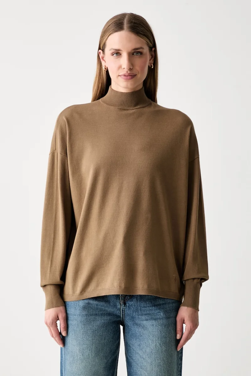 Trussardi pulover pentru femei cu vâscoză