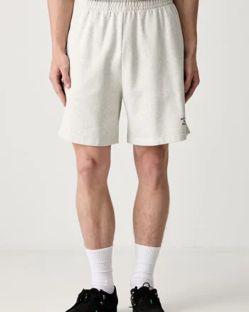 Drôle de Monsieur pantaloni scurți pentru bărbați din bumbac Slogan