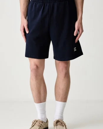 Drôle de Monsieur pantaloni scurți pentru bărbați din bumbac Slogan