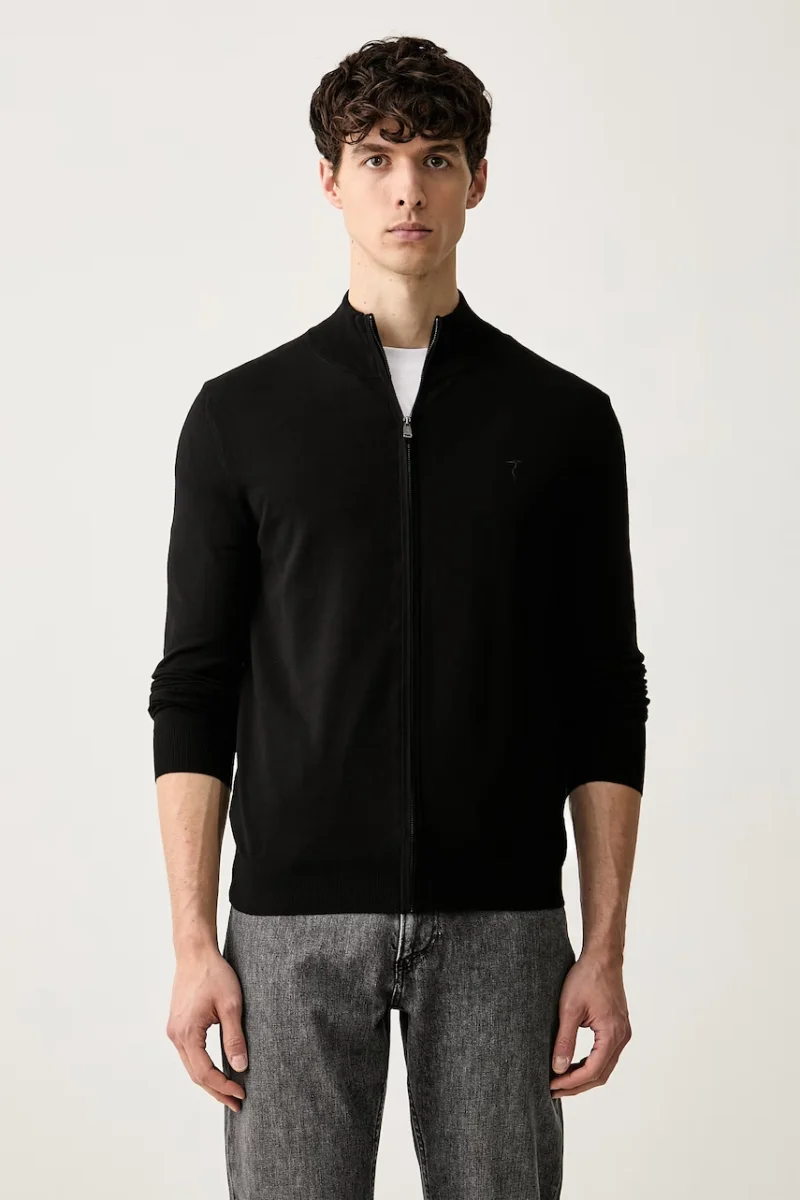 Trussardi cardigan pentru bărbați cu vâscoză