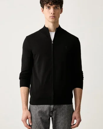 Trussardi cardigan pentru bărbați cu vâscoză
